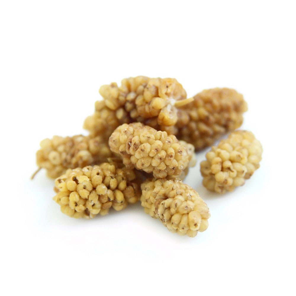 organic dried mulberries