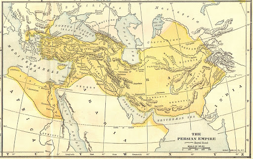 old Persian map